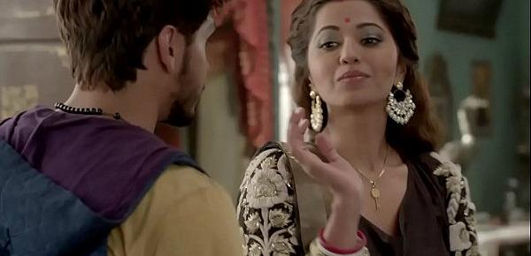  Riddhima Tiwari Hindi Serial actress Hottest Seducing Scene in Ghulaam Serial